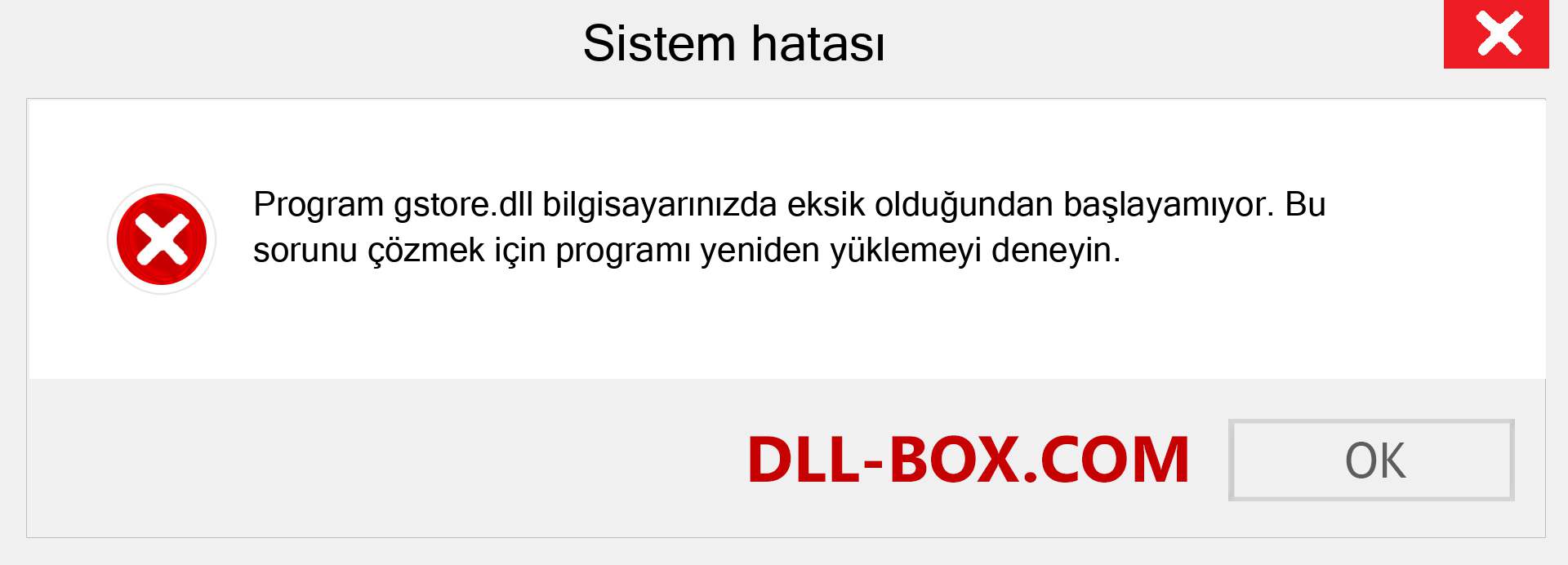 gstore.dll dosyası eksik mi? Windows 7, 8, 10 için İndirin - Windows'ta gstore dll Eksik Hatasını Düzeltin, fotoğraflar, resimler